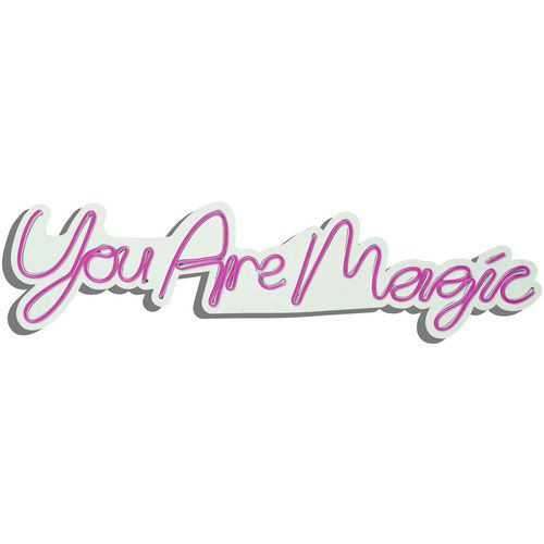 You are Magic - Pink Pink Decorative Plastic Led Lighting slika 5