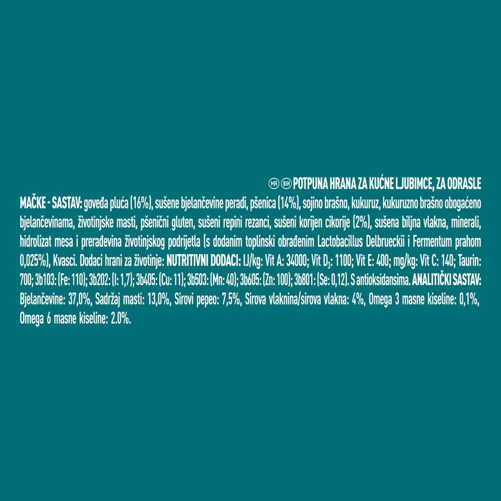 PURINA ONE® Hrana za mačke Bogata govedinom i pšenicom Adult Sterilcat 450g slika 3