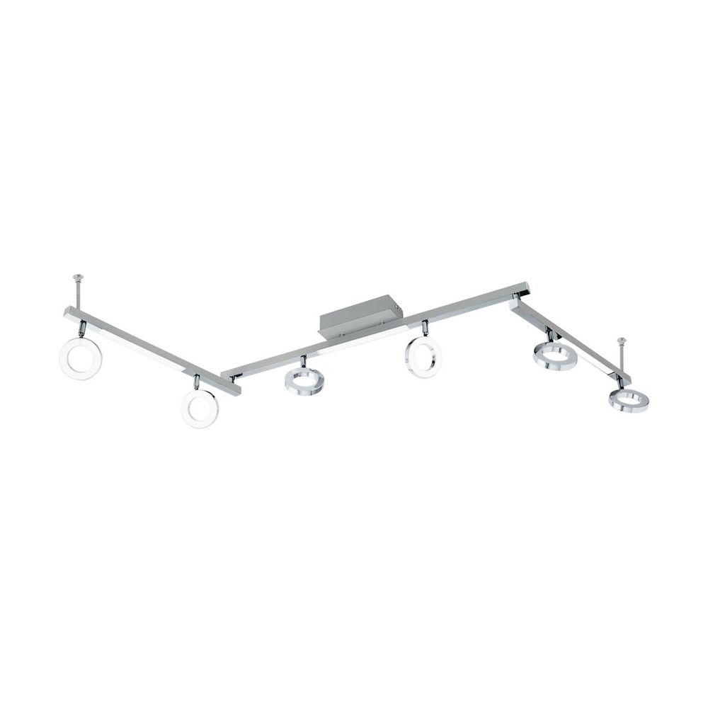 Eglo Cardillio 1 reflektor/6, led, 6x3,2w/3x3,3w, 6x400lm/3x360lm, krom  slika 7