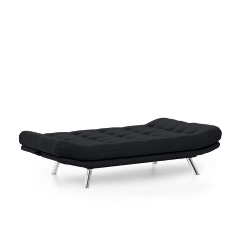 Atelier Del Sofa Trosjed na razvlačenje, Crno, Misa Sofabed - Black slika 4