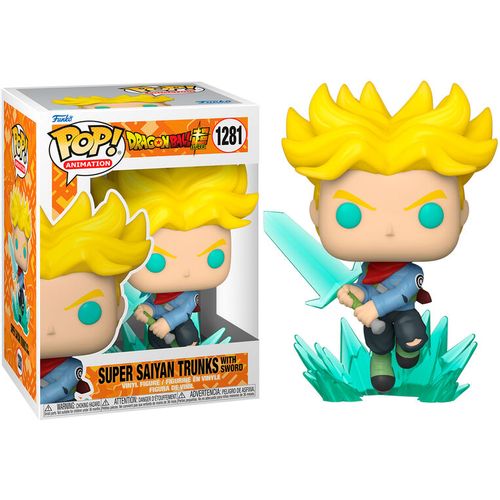 POP figure Dragon Ball Super Super Saiyan Trunks with Sword slika 3