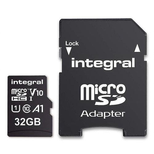 Integral 32GB High Speed microSDHC/XC V10 UHS-I U1 memorijska kartica slika 1