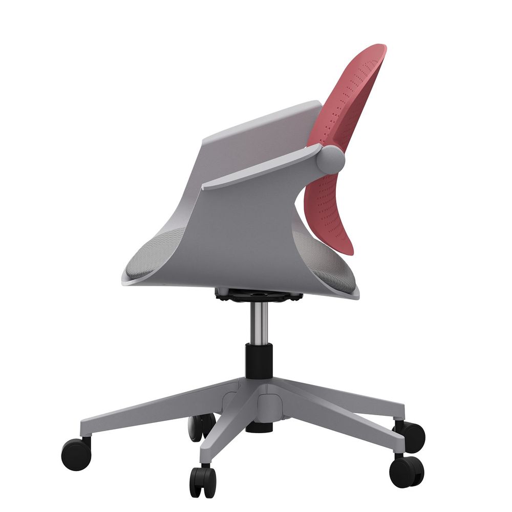 Office chair Sisa - Salmon colour slika 3