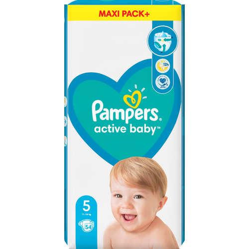 Pampers Active-Baby JPM Maxi-Pack+ slika 5