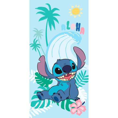 Disney Stitch microfibre beach towel slika 1