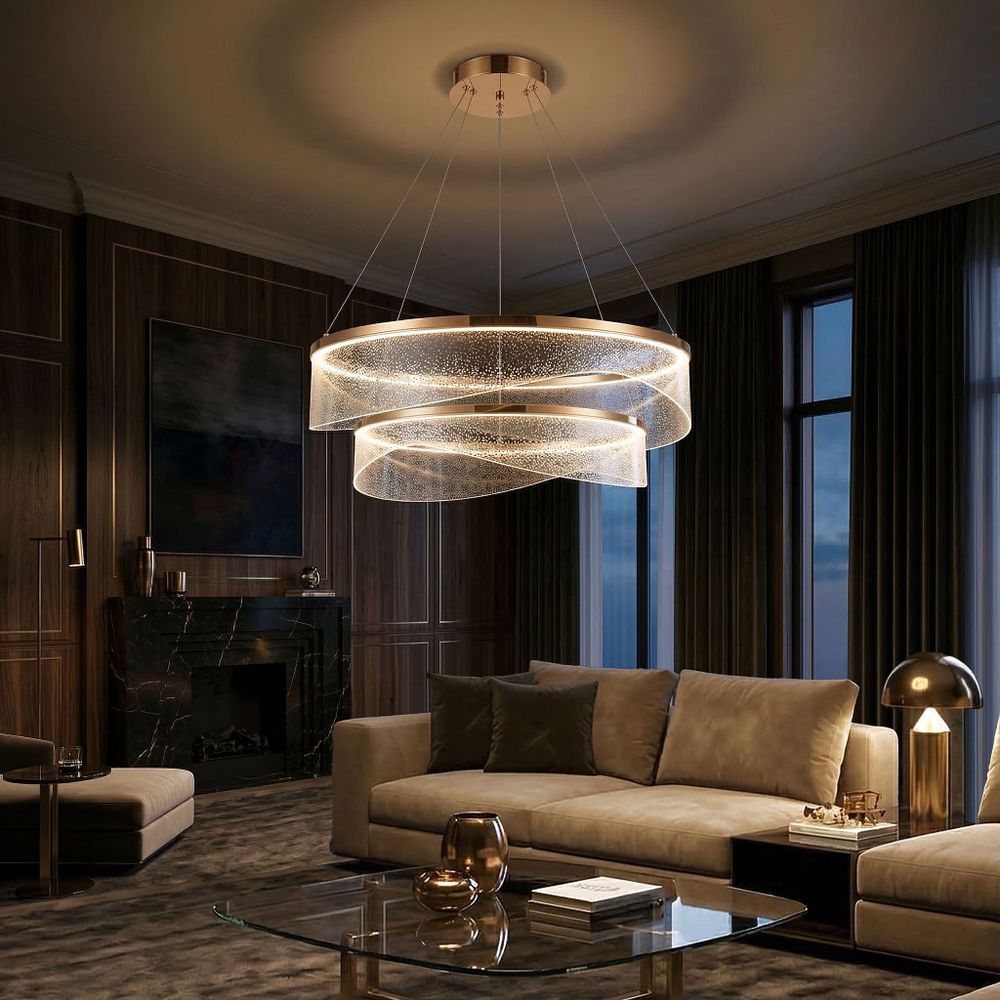 Viseća stropna lampa G146-2CP gold slika 5