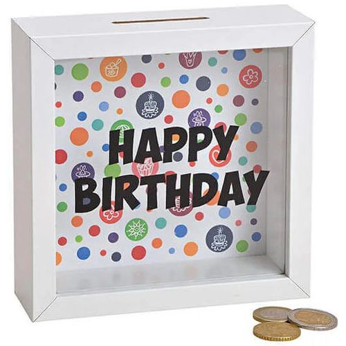 Viter Kasica happy birthday 15x15cm slika 1