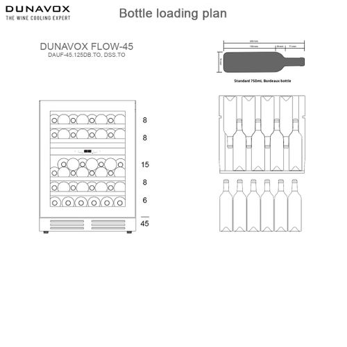 DAUF-45.125DSS.TO DUNAVOX vinska vitrina slika 5