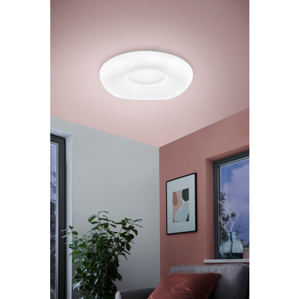 Eglo stropna rasvjeta zamudilo led 16,5w 3000-6500k 1850lm bijelo/bijelo, srebrn slika 2