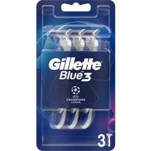 Gillette UCL Blue3 Jednokratne britvice 3 kom 