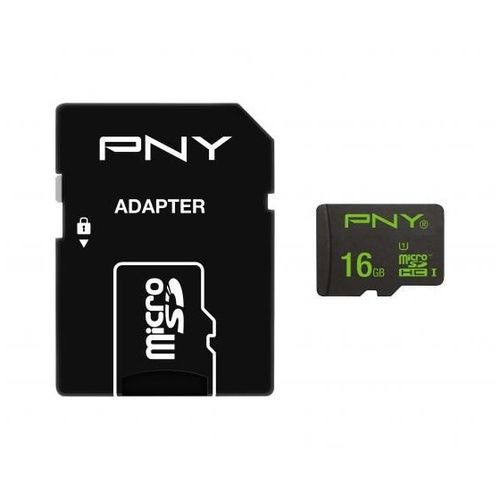 Memorijska kartica PNY MicroSD, 16GB, class 10, s adapterom slika 1