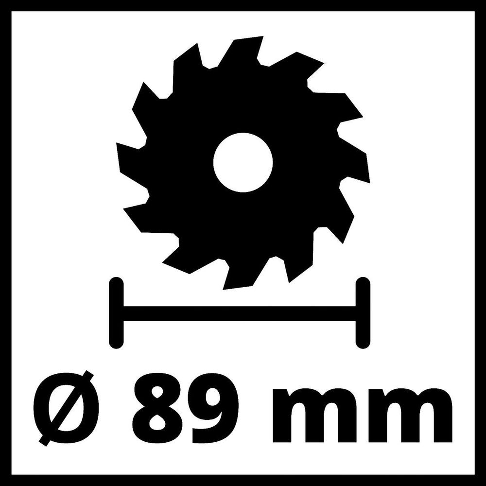 Einhell Akumulatorski mini cirkular TE-CS 18/89 Li - Solo + Baterija 2.5 Ah i punjač slika 7