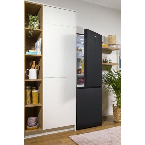 Gorenje NRK619EABXL4 Frižider sa zamrzivačem, NoFrost, Visina 185 cm, Širina 60 cm, Crna boja slika 15