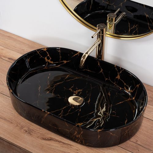 UMIVAONIK Rea Nadia Black Marble Shiny slika 4