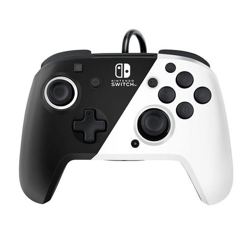 Nintendo Switch Faceoff Deluxe Controller + Audio - Black & White slika 1