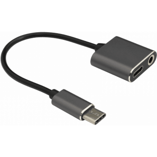 S BOX Adapter USB Type C / Type C + 3.5 mm slika 1