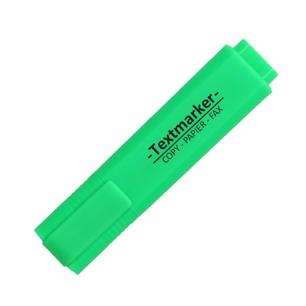 Textmarker kosi vrh, 408215, neon zelena slika 1