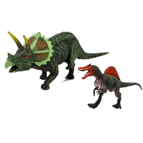 Set figurica Raptora i Triceratops slika 2
