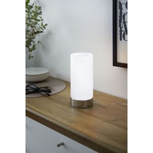 Eglo Damasco 1 stolna/1, e27, 60w, v215, krom/bijela 