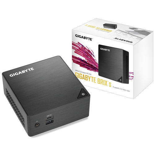 GIGABYTE BRIX Mini-PC NUC J5005, DDR4, SATA, Wi-Fi slika 1