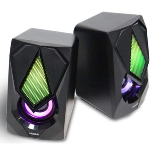 Microlab B25 Stereo zvucnici black, 6W RMS (2 x 3W), USB power, 3,5mm RGB slika 1