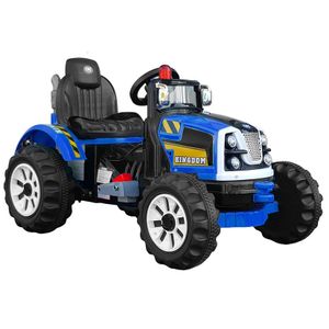 Traktor Kingdom plavi - traktor na akumulator