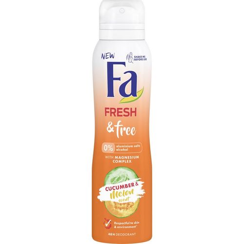 Fa deospray 150ml fresh&free cucumber&melon slika 1