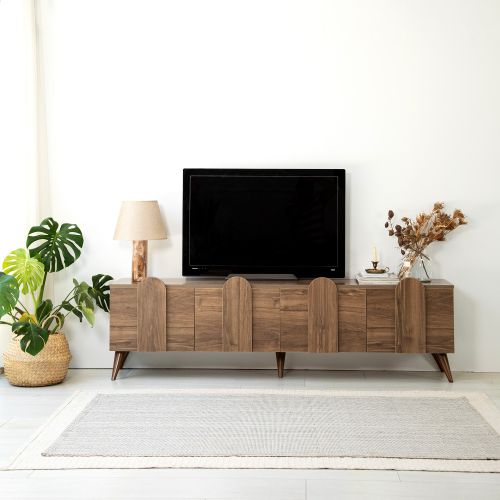 TV komoda New Line - Walnut v2 od orahovog furnira slika 2