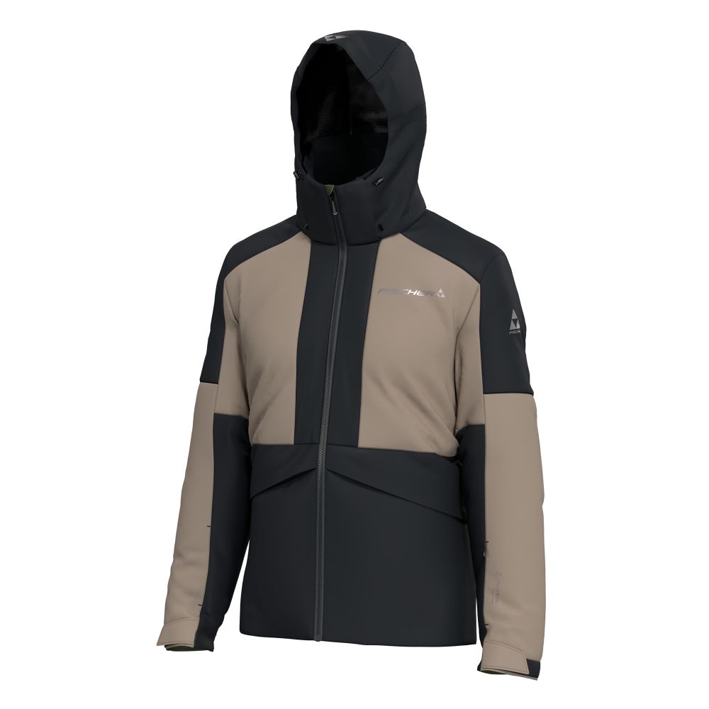 Fischer Muška jakna za skijanje Explorer Cobblestone/Black L slika 1