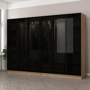 Kale - 7651 Fume Wardrobe