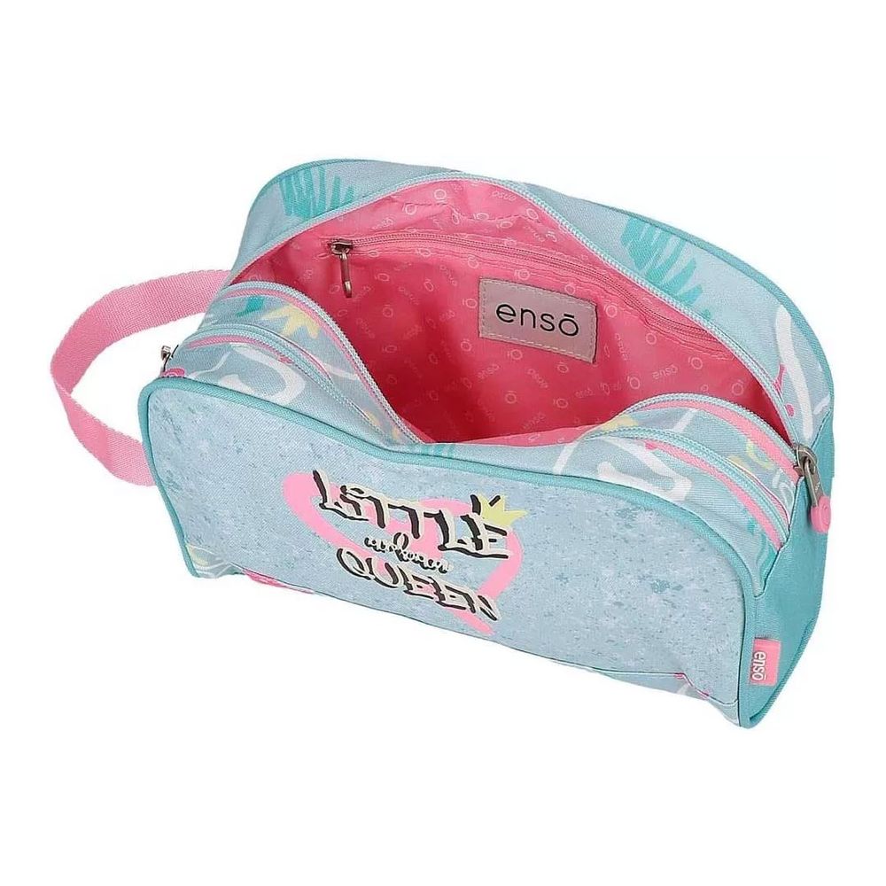 Enso Neseser 26 cm Little Urban Queen 9714421 sa 2 odjeljka, tirkizni slika 2