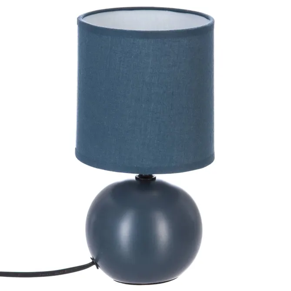 Atmosphera svjetiljka timeo 13x25cm pvc/keramika plava slika 1