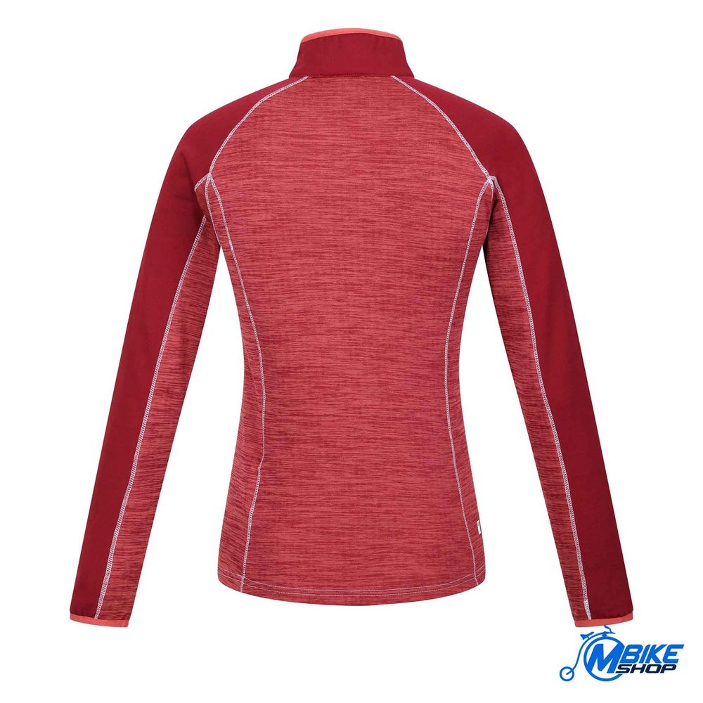Regatta Ženska majica dugih rukava Hepley Mineral Red/Rumba Red slika 2
