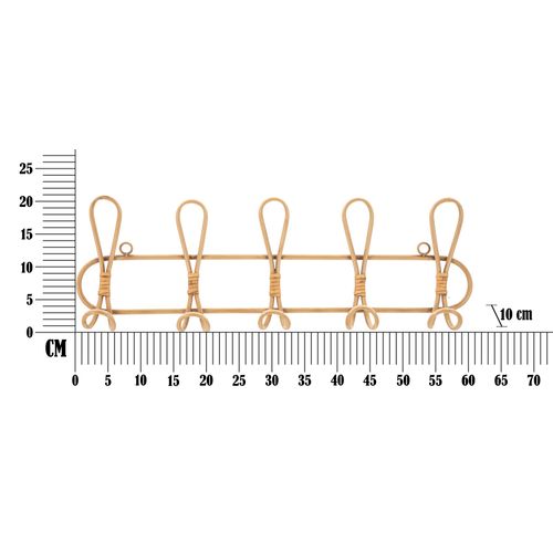 Mauro Ferretti Zidna vješalica Panama 60.5x8x20 cm slika 7