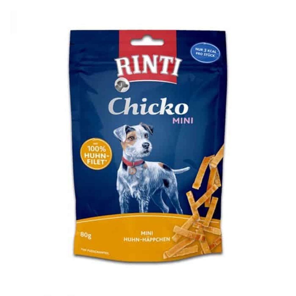 Rinti poslastica za pse Extra Chicko MINI pileći zalogajčići 80g slika 1