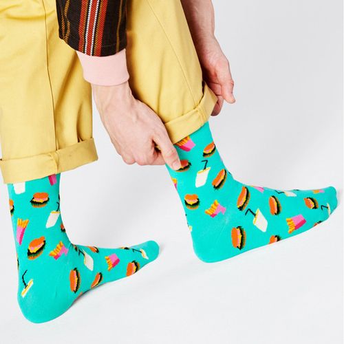 HAPPY SOCKS Hamburger slika 2