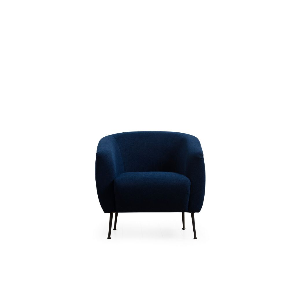 Eses Blue - Plava Fotelja Wing Blue Wing Chair slika 2