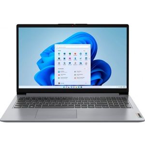 Lenovo 82R400CURM IdeaPad 1 15ALC7 (Cloud Grey) 6-Core Ryzen 5 5500U 2.1-4.0GHz/11MB 16GB DDR4 512GB-SSD-M.2-NVMe 15.6" FHD (1920x1080) IPS AG 720p Radeon-Graphics WiFi-AC HDMI  SD-card BT5.1 TPM2.0 UK-Keyboard NumPad 38Wh 1.65kg DOS