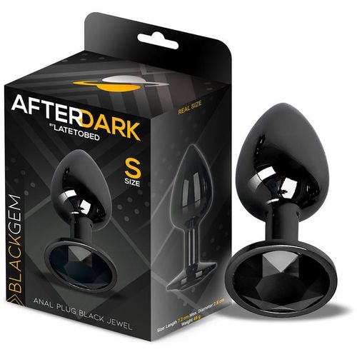 Afterdark Aluminium Blackgem Butt Plug S/M/L slika 16