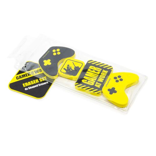 Gamer at Work Eraser Set slika 1