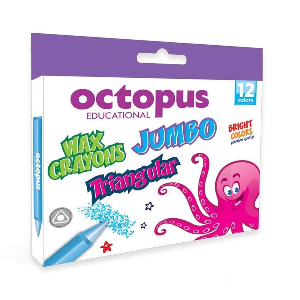 Boje voštane Jumbo 12/1, Octopus slika 2