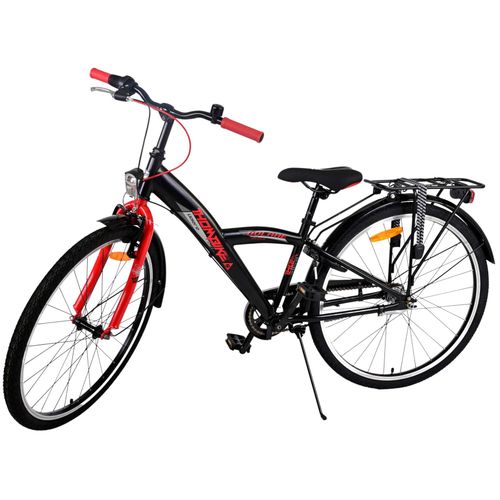 Dječji bicikl Volare Thombike 26" crno-crveni 3 brzine slika 10