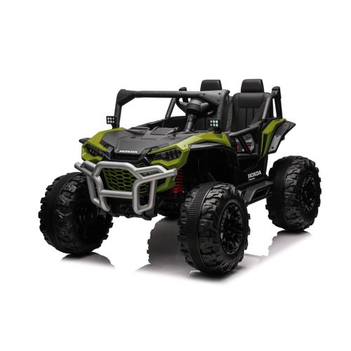 Licencirani buggy na akumulator HONDA 4x4 Off-Road - dvosjed - zeleni slika 1