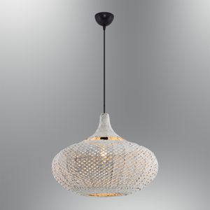 Luster Bijeli 4461-15-01 sa Ratan Kapom