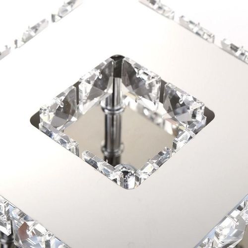 Stropna svjetiljka Kristalna kvadratna Glamour stropna s 8W APP405-C APP406-C slika 11
