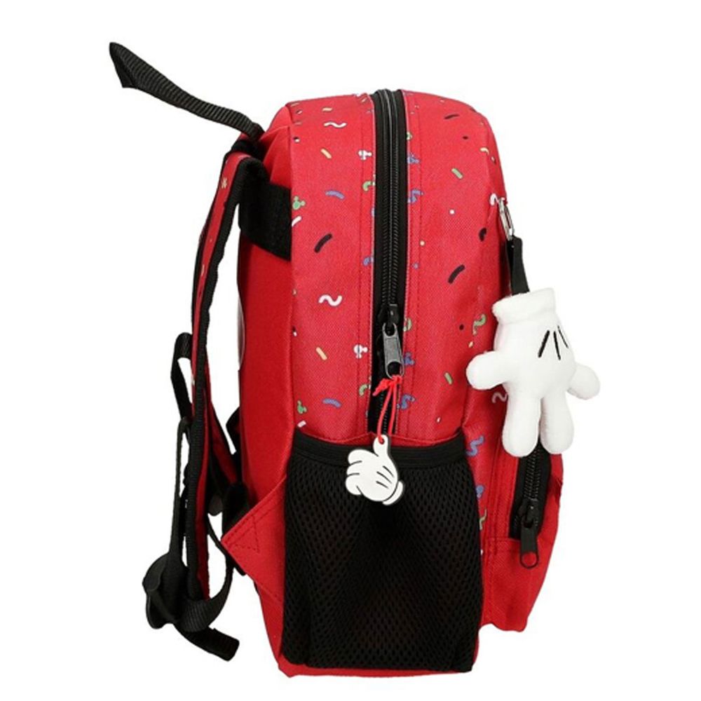 Ranac 28 cm, predškolski Mickey Things, crveni, Disney slika 2