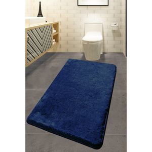 Havai - Dark Blue (80 x 140) Dark Blue Acrylic Bathmat