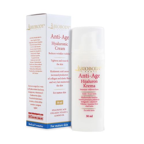 Biobody Anti-Age Hyaluronic Cream 30ml slika 1