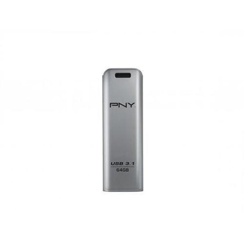 USB stick PNY Elite Steel, 64GB, USB3.1, metalni slika 1