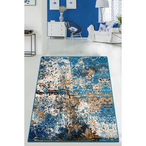 Be Lost  - Cotton  Multicolor Hall Carpet (80 x 300)
